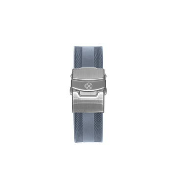 (SMX02A) Rubber Strap for Seiko Prospex SPEEDTIMER SSC911 Series (Curved-Ends)